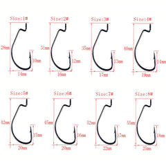 Crank Worm Sharp Hook