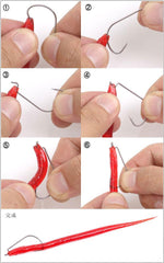 Crank Worm Sharp Hook
