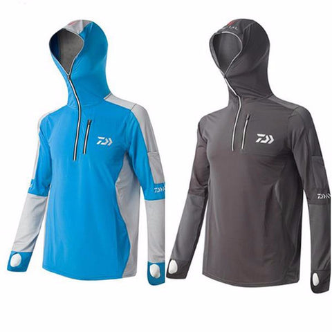 Hooded Breathable Fishing Shirts