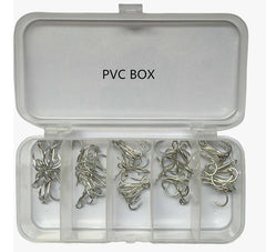 Treble Fishing Barbed Hooks