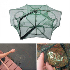 Folded Hexagon Automatic Trap Net