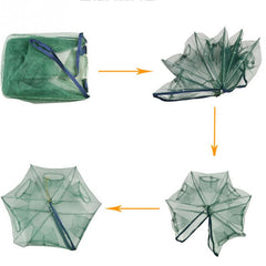 Folded Hexagon Automatic Trap Net